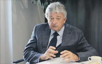  ?? EE ?? Joaquim Coello, presidente de Asoport.