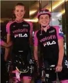  ??  ?? Pasukan Velofit dari Australia sah sertai Le Tour de Femina.