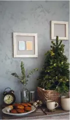  ?? ?? A potted Christmas tree or a small table-top tree could save costs