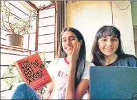  ?? HT PHOTO ?? ■
Jharna Mandowara with her sister Mitanshi in their high-rise apartment in Kandivli in suburban Mumbai.