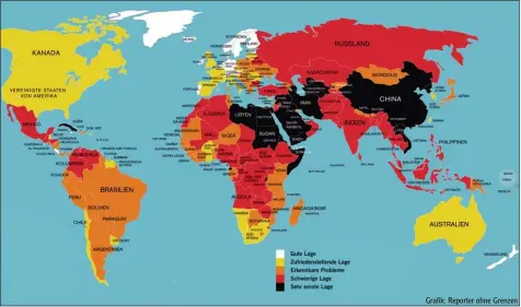  ?? Grafik: Reporter ohne Grenzen ??