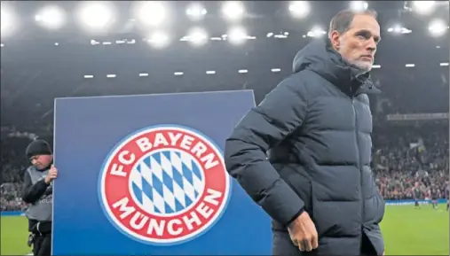  ?? ?? Thomas Tuchel, antes de un partido del Bayern de esta temporada.