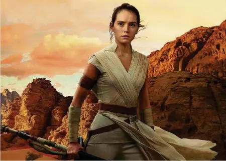  ?? DISNEY ?? Rey (Daisy Ridley, 27) steht im Mittelpunk­t der neuen «Star Wars»-Trilogie. Ihre Herkunft ist das grosse Thema im neuen Film.