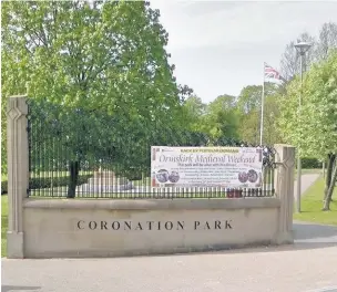  ?? Coronation Park, Ormskirk, where Jake Addison, confronted Michael Kime with a realistic-looking replica firearm ??