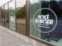  ?? JONAS MÅNSSON ?? KEDJA. Poké burger finns på flera platser, bland annat här i Alvik.