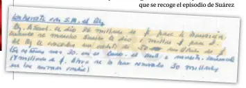  ?? ?? Agenda del 30 de mayo de 1989 en la que se recoge el episodio de Suárez