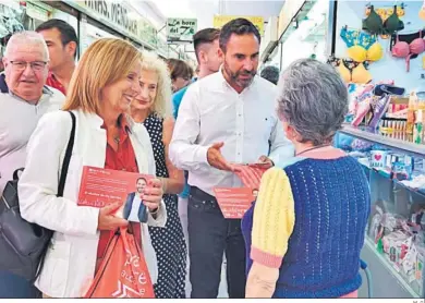  ?? M. G. ?? El candidato del PSOE a la Alcaldía de Málaga, Dani Pérez.