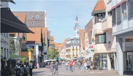  ?? FOTO: ECKARD SCHEIDERER ?? Ein Herzstück und ein Inbegriff für die Aalener Innenstadt: der Marktplatz.