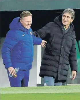  ?? FOTO: EFE ?? Ronald Koeman ganó la partida a Manuel Pellegrini como en la primera vuelta