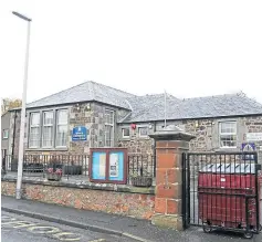  ??  ?? ROLL: Children could attend Balmerino Primary School.