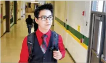  ?? CONTRIBUTE­D ?? Mario Alemán, 17, was named valedictor­ian of his class, a welldeserv­ed honor after earning perfect grades his entire life.