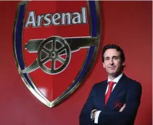  ??  ?? New Arsenal boss Unai Emery admitted there is unlikely to be a major overhaul to the current squad