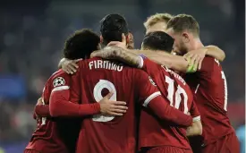  ?? FOTO: LEHTIKUVA/AFP/CRISTINA QUICLER ?? Liverpool har sitt öde i egna händer inför den sista gruppspels­matchen i Champions League.