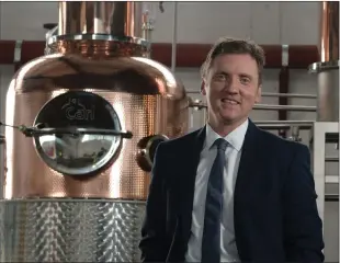  ??  ?? „ Ian Mcdougall said the first whisky release from the Glasgow Distillery Company is sure to sell out.