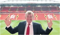  ??  ?? Anfield’s Centenary Stand was renamed in Dalglish’s honour in 2017