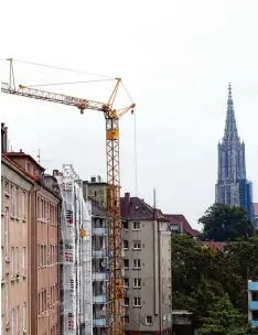  ?? Foto: Alexander Kaya ?? In Ulm werde es schon bald mehr potenziell­e Familienwo­hnungen geben als Nachfra ge danach besteht, sagt ein Geograf.