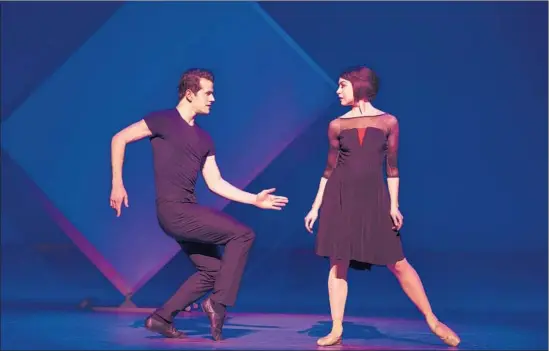  ?? Matthew Murphy
Broadway’s Palace Theatre ?? ROBERT FAIRCHILD
and Leanne Cope, both members of ballet companies, have earned Tony nomination­s for their roles in themusical “An American in Paris.”