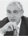  ??  ?? The vice president of the Tourism Investors Associatio­n in Marsa Alam Tarek Shalaby