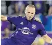  ?? JOHN RAOUX/ASSOCIATED PRESS ?? Orlando City’s Scott Sutter scored his first goal during a draw at Seattle on Wednesday.