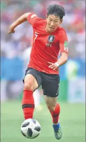  ?? GETTY ?? Son Heungmin starred for Korea at the World Cup in Russia.