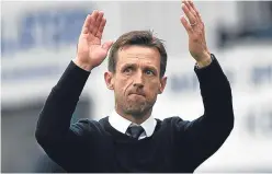  ??  ?? Neil McCann remains unbeaten after three games in charge.