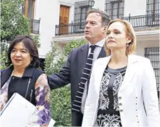  ??  ?? ► Alcaldesa Claudia Pizarro, senadora Carolina Goic y el diputado Matías Walker.
