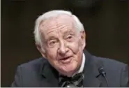  ?? THE ASSOCIATED PRESS ?? Retired Supreme Court Justice John Paul Stevens