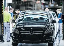  ?? AKOS STILLER/BLOOMBERG NEWS FILES ?? Sales of luxury vehicles in Canada rose 12 per cent through the end of May, according to Scotiabank’s global auto report released this week.
