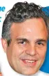  ??  ?? A blast from the past ruffles Mark Ruffalo.