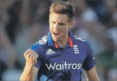  ?? PICTURE: PA. ?? BREAKTHROU­GH SUMMER: Chris Woakes’s latest significan­t contributi­ons with the ball were understand­ably overshadow­ed at Trent Bridge on Thursday as England set a new ODI world record when smashing 444-3 against an out-of-sorts Pakistan.