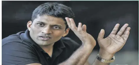  ??  ?? Byju Raveendran, founder and chief executive officer of Byju’s.