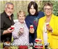  ??  ?? The Great British Bake Off