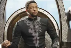  ?? Matt Kennedy ?? The soundtrack from “Black Panther,” starring Chadwick Boseman as the titular superhero, received a Grammy nomination for album of the year.