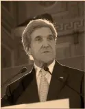  ?? Foto: ap ?? John Herry. El secretario de Estado, durante una conferenci­a de prensa en París, el pasado día 10.
