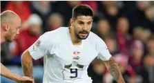  ?? ?? Aleksandar Mitrovic, attaccante della Serbia