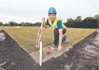  ?? Picture: ANNETTE DEW ?? EXCITED: Joe Burns is relishing the chance to bat on different wickets.