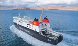  ?? ?? There are no plans to increase capacity on Islay ferries this summer.