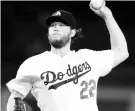  ??  ?? Clayton Kershaw