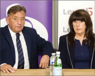  ??  ?? Jimmy Calderwood, alongside his partner Yvonne, reveals he has been diagnosed with Alzheimer’s