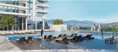  ?? SUPPLIED ?? ONE Water Street was designed to give residents the best opportunit­y to experience the Kelowna lifestyle.