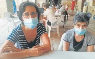  ?? // ABC ?? Laura y su madre, Laureana, realojadas en un centro en Ciudad Rodrigo