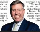  ??  ?? ‘AIM FOR NORMAL’: Sir Graham Brady