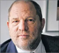  ?? AP PHOTO/JOHN CARUCCI, FILE ?? In this Nov. 23, 2011 file photo, film producer Harvey Weinstein poses for a photo in New York.