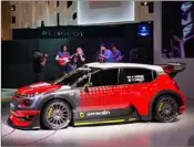  ?? (Photo DR) ?? Le concept Citroën C WRC semble taillé sur mesure pour défier la référence Volkswagen.
