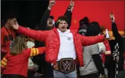  ?? REED HOFFMANN — THE ASSOCIATED PRESS ?? The WWE's online presence is so pervasive, that even Patrick Mahomes posted a photo of himself wearing a WWE belt after the Kansas City Chiefs' Super Bowl win.