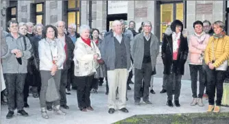  ??  ?? Famille, amis, Moissagais et élus pour cette inaugurati­on