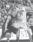  ?? JOHN MILLER, AP ?? Arizona freshman Aaron Gordon, right, shined in his college debut.