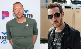  ?? Composite: Getty Images ?? Chris Martin of Coldplay and Robert del Naja of Massive Attack.