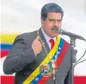  ?? AFP ?? Nicolás Maduro, presidente.