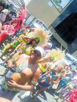  ?? FILE ?? Patrons at Trinidad Carnival in 2015.